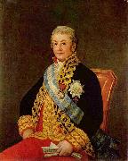 Francisco de Goya Portrat des spanischen Justizministers Sweden oil painting artist